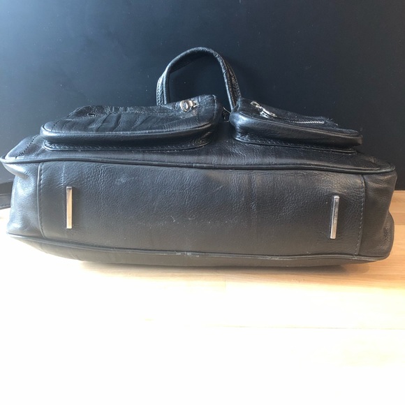 Genuine leather work tote - Picture 6 of 8